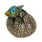 Bronze Finish Dragon Hatchling Figurine with Hand Painted Color Accents